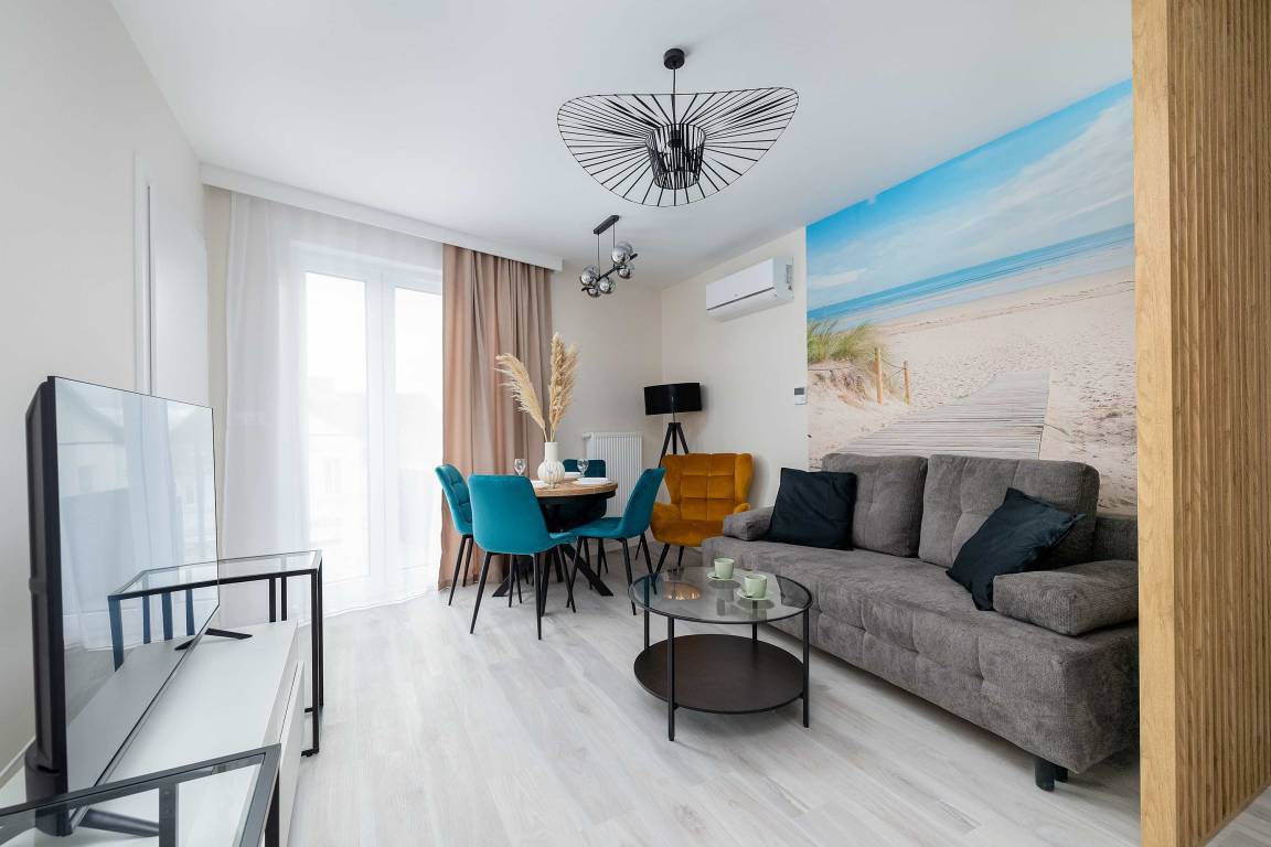 38 M² Appartement ∙ 1 Chambre ∙ 5 Personnes - Niechorze