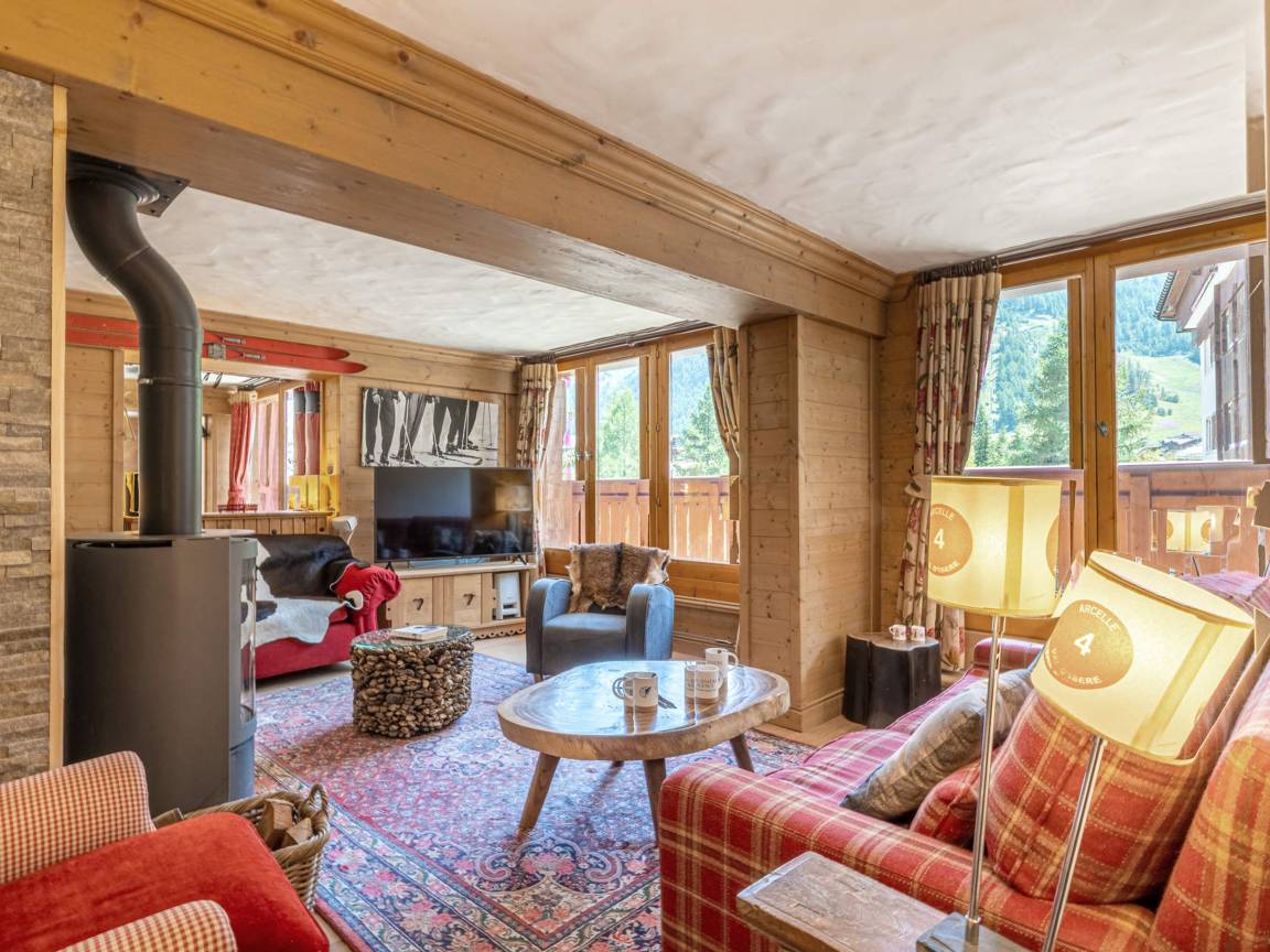 122 M² Apartamento ∙ 4 Habitaciones ∙ 8 Huéspedes - Tignes