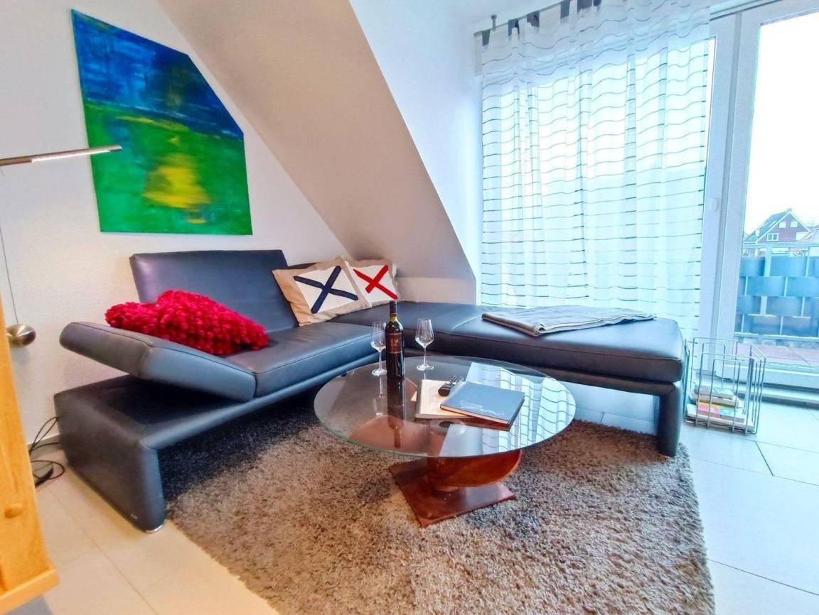 60 m&sup2; Ferienwohnung 1 Schlafzimmer 2 G&auml;ste