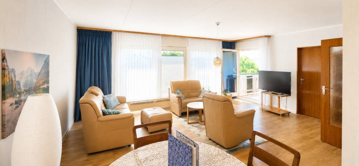 90 m&sup2; Ferienwohnung 2 Schlafzimmer 3 G&auml;ste