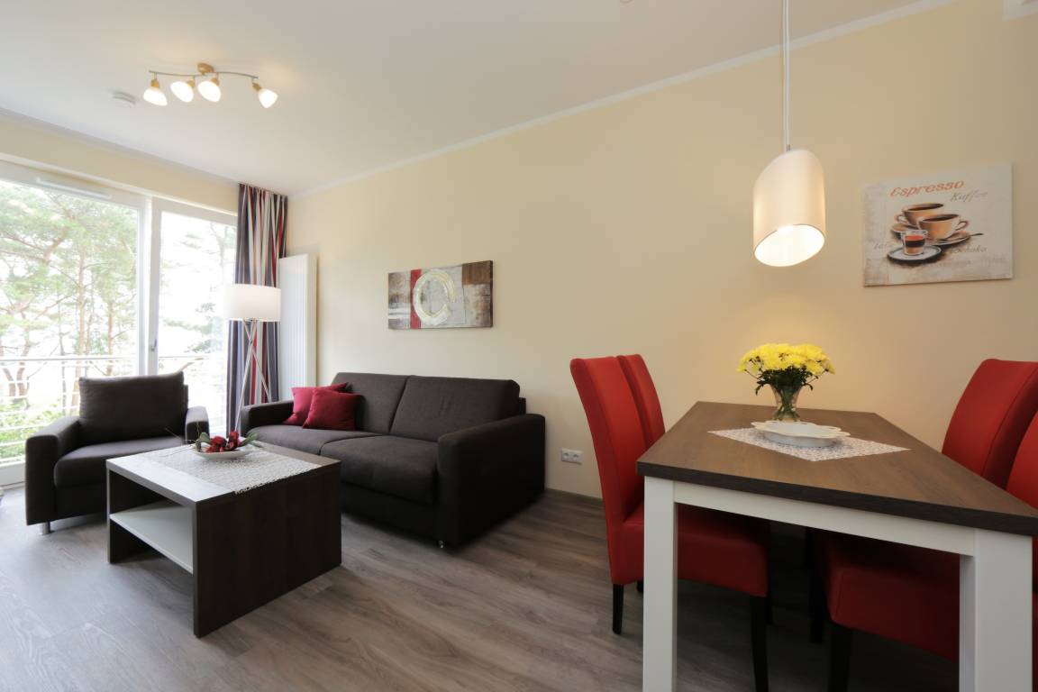 51 m² Ferienwohnung ∙ 1 Schlafzimmer ∙ 4 Gäste – Bild 5