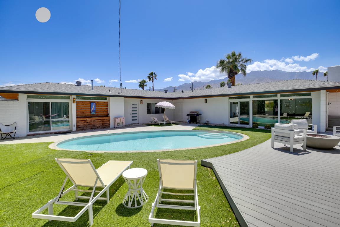 165 M² Casa ∙ 2 Quartos ∙ 4 Hóspedes - Palm Springs, CA