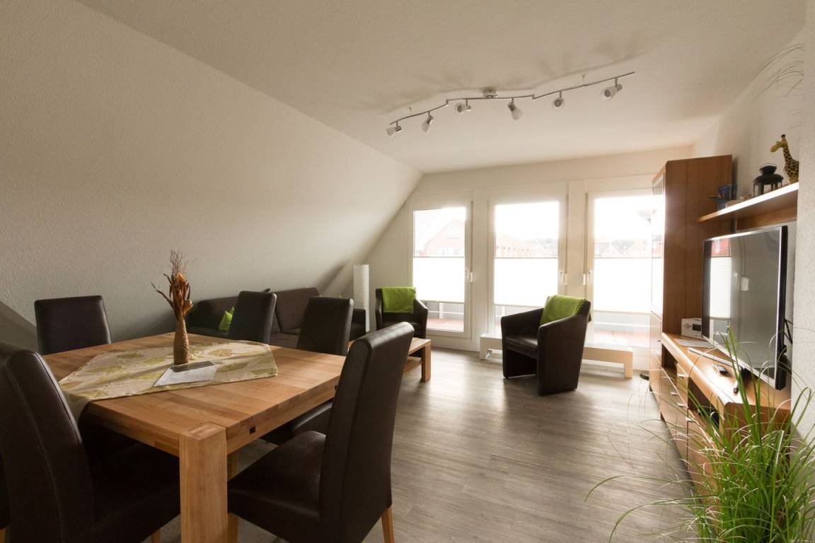 60 M² Ferienwohnung ∙ 2 Schlafzimmer ∙ 6 Gäste - Norddeich