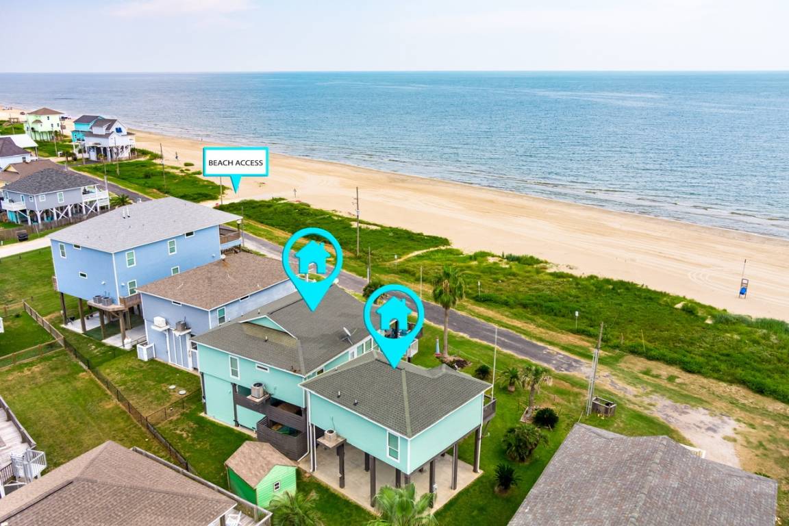 Casa ∙ 6 Habitaciones ∙ 16 Huéspedes - Crystal Beach, TX
