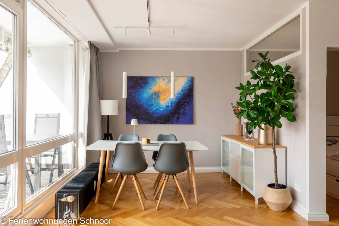 65 m² Ferienwohnung ∙ 1 Schlafzimmer ∙ 4 Gäste – Bild 9