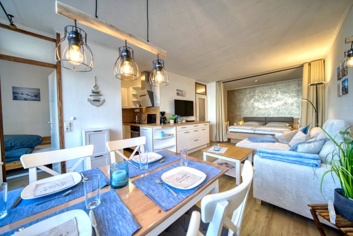 45 m² Ferienwohnung ∙ 1 Schlafzimmer ∙ 5 Gäste – Bild 1