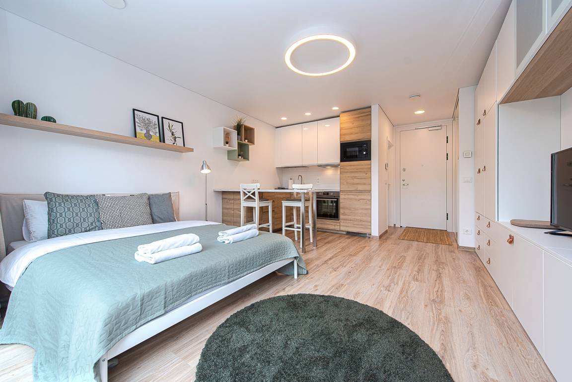 30 M² Lägenhet ∙ 1 Sovrum ∙ 2 Gäster - Vilnius
