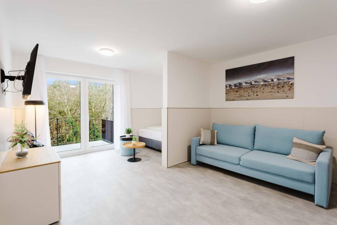 55 m² Ferienwohnung ∙ 1 Schlafzimmer ∙ 5 Gäste – Bild 2
