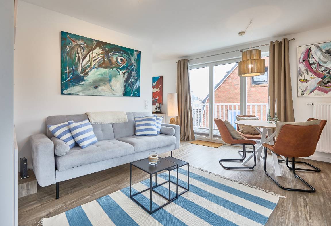 62 m&sup2; Ferienwohnung 1 Schlafzimmer 3 G&auml;ste