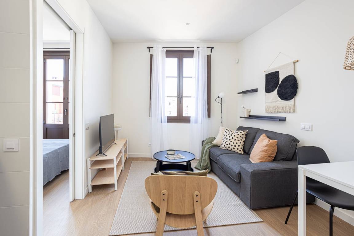 40 M² Apartamento ∙ 1 Habitación ∙ 2 Huéspedes - Badalona