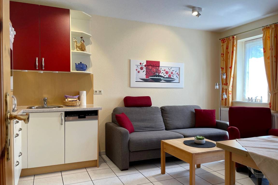 40 m² Ferienwohnung ∙ 1 Schlafzimmer ∙ 2 Gäste – Bild 6