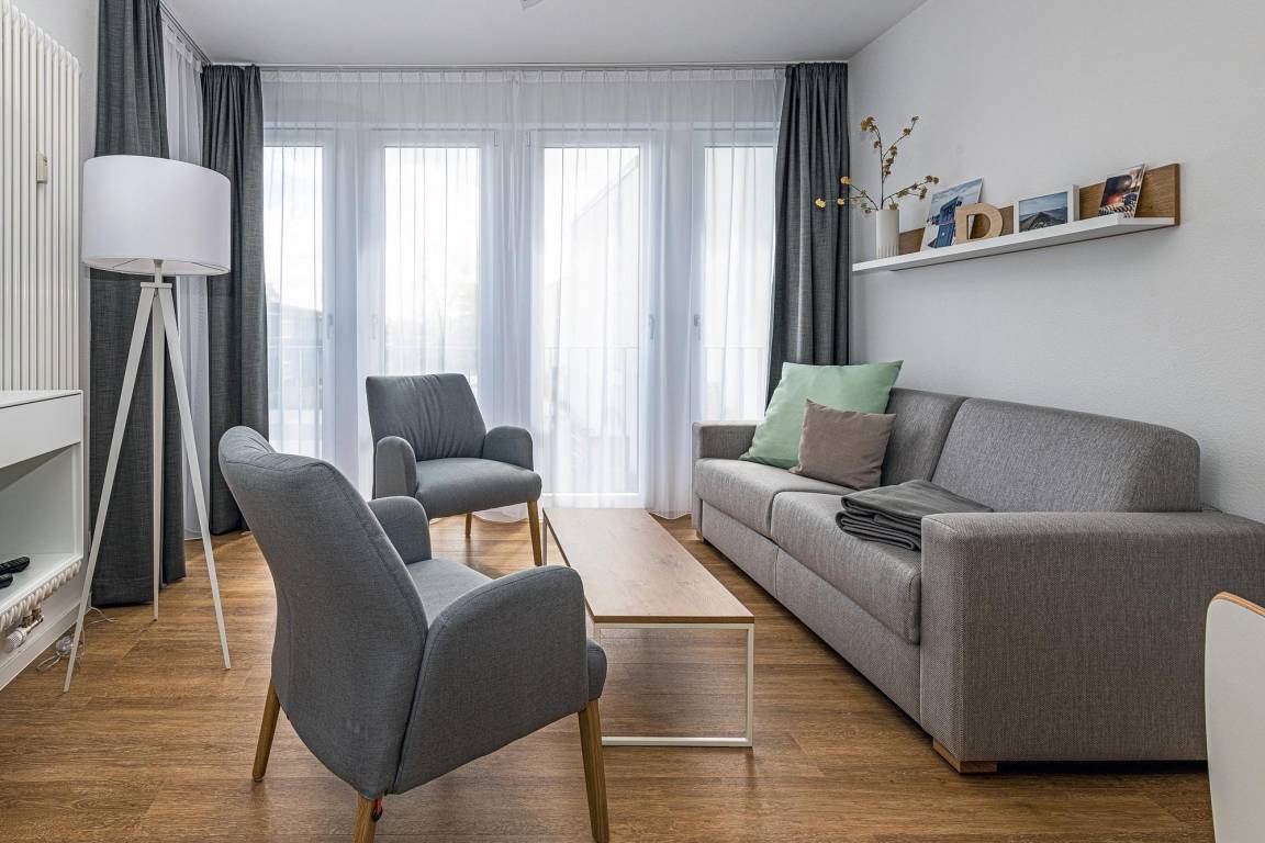 62 M² Ferienwohnung ∙ 2 Schlafzimmer ∙ 5 Gäste - Bensersiel