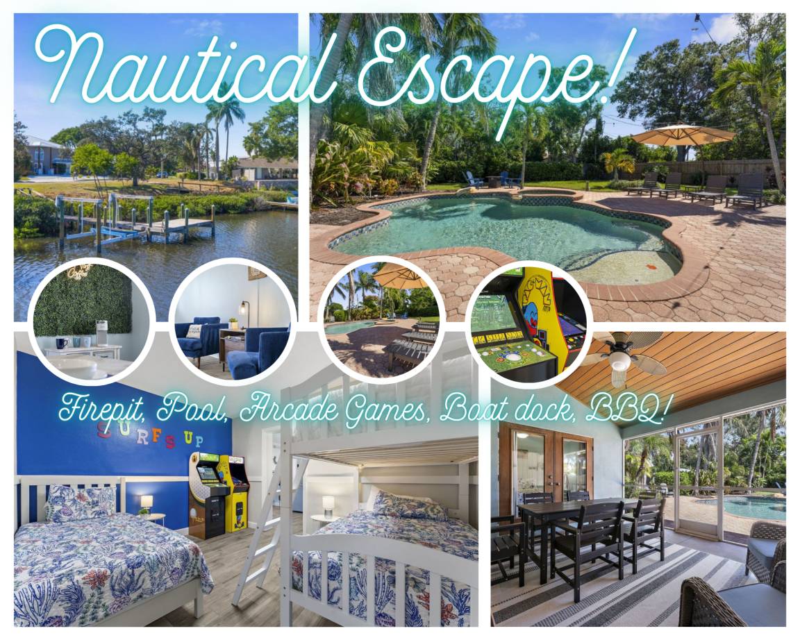 186 M² House ∙ 4 Bedrooms ∙ 9 Guests - Anna Maria, FL
