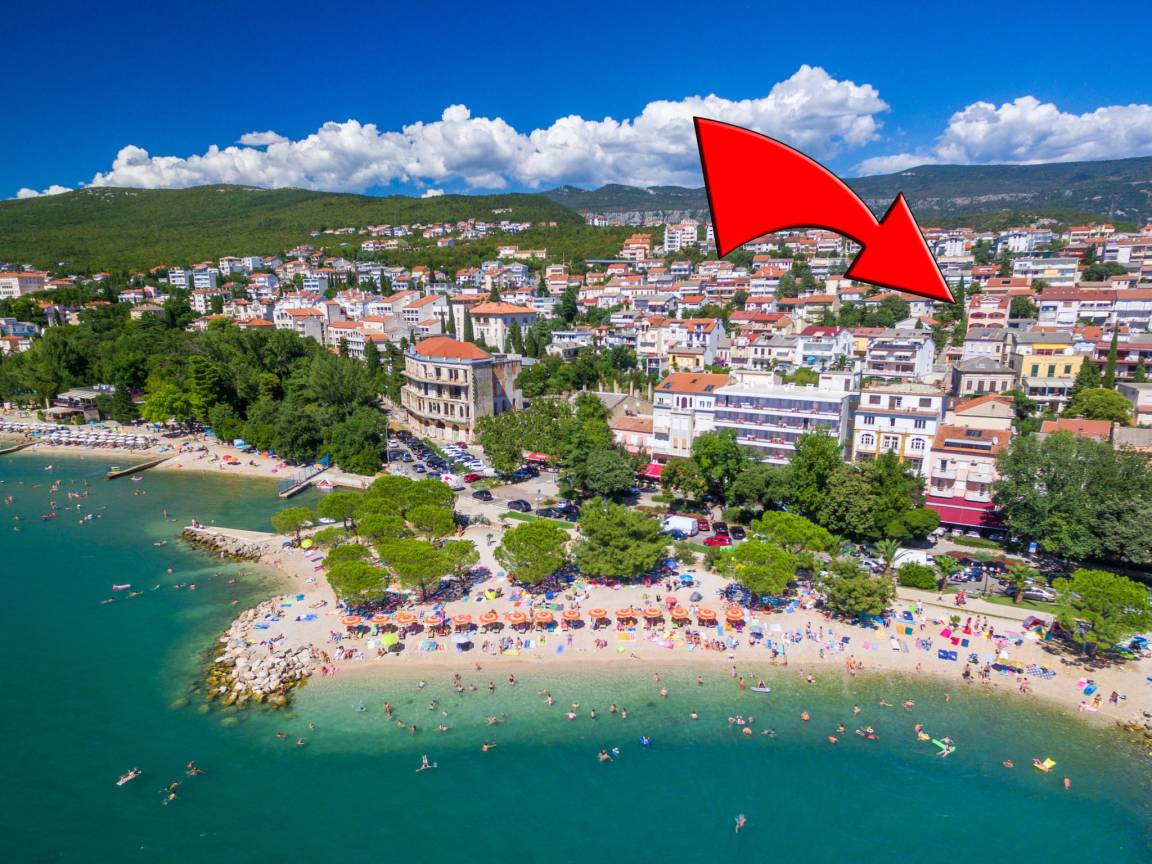 63 M² Ferienwohnung ∙ 1 Schlafzimmer ∙ 5 Gäste - Crikvenica