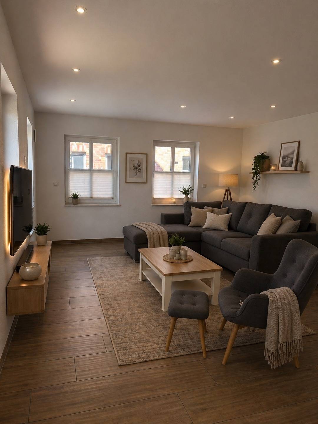 60 m² Ferienwohnung ∙ 1 Schlafzimmer ∙ 2 Gäste – Bild 4