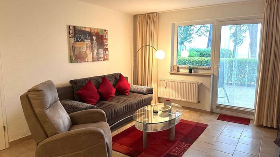 60 M² Ferienwohnung ∙ 1 Schlafzimmer ∙ 2 Gäste - Lubmin