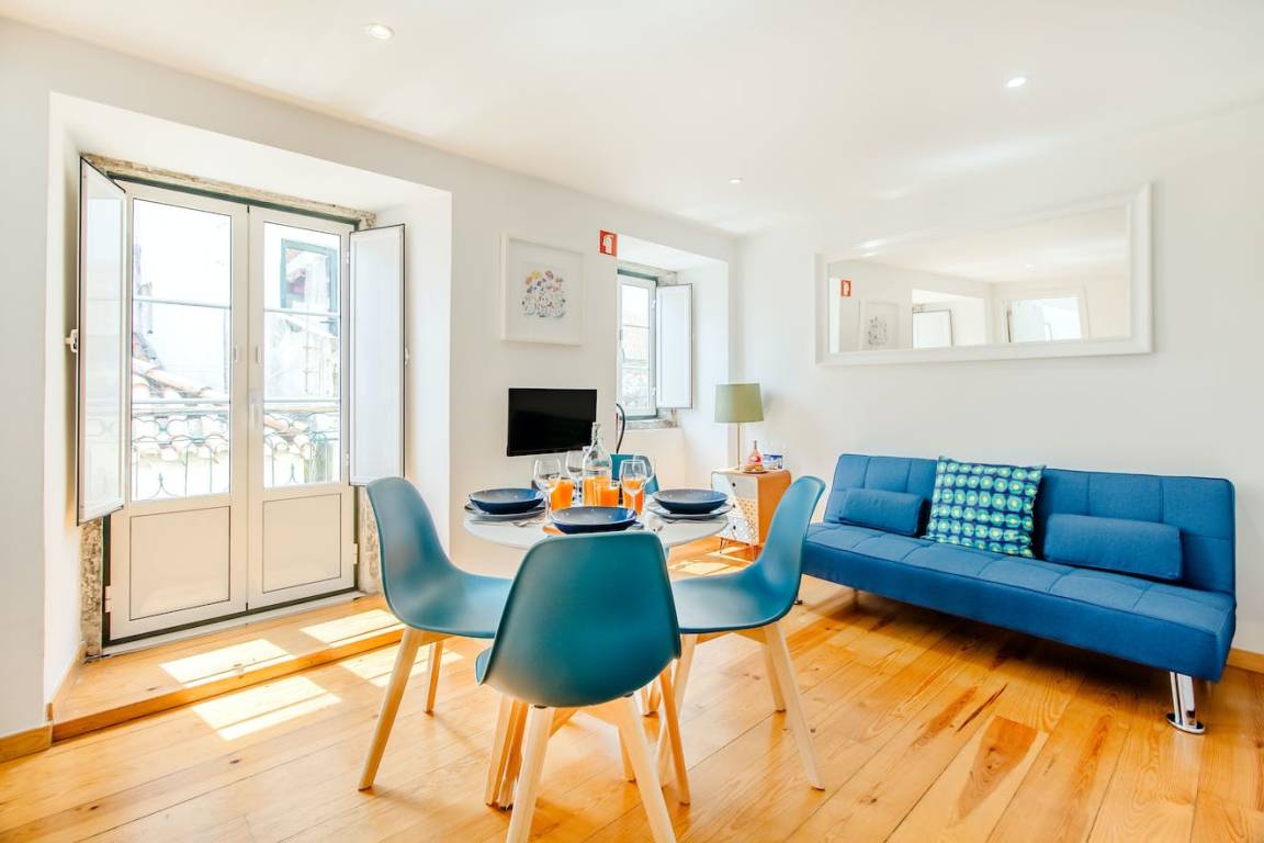 40 M² Appartement ∙ 2 Chambres ∙ 4 Personnes - Lisbonne