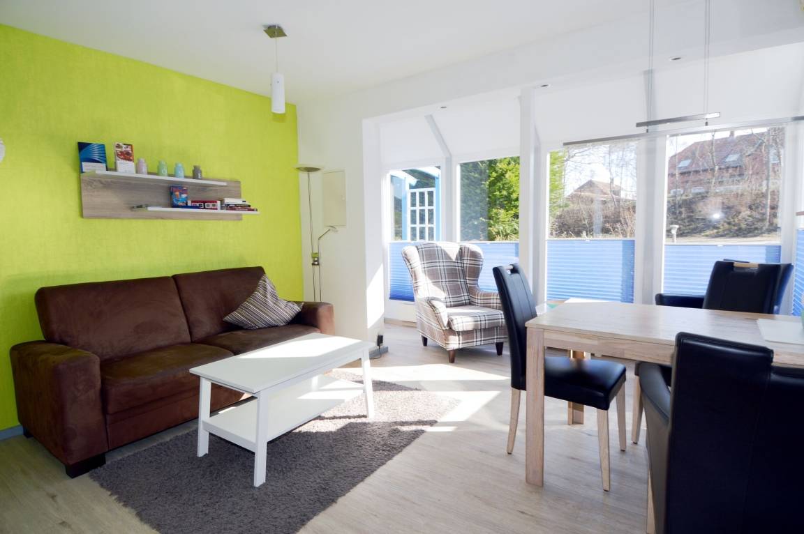 58 m&sup2; Ferienwohnung 2 Schlafzimmer 4 G&auml;ste