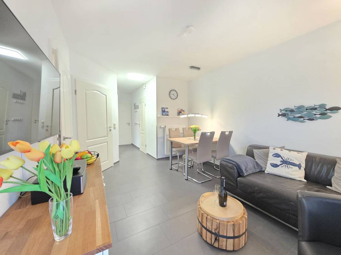 50 M² Ferienwohnung ∙ 2 Schlafzimmer ∙ 3 Gäste - Norddeich