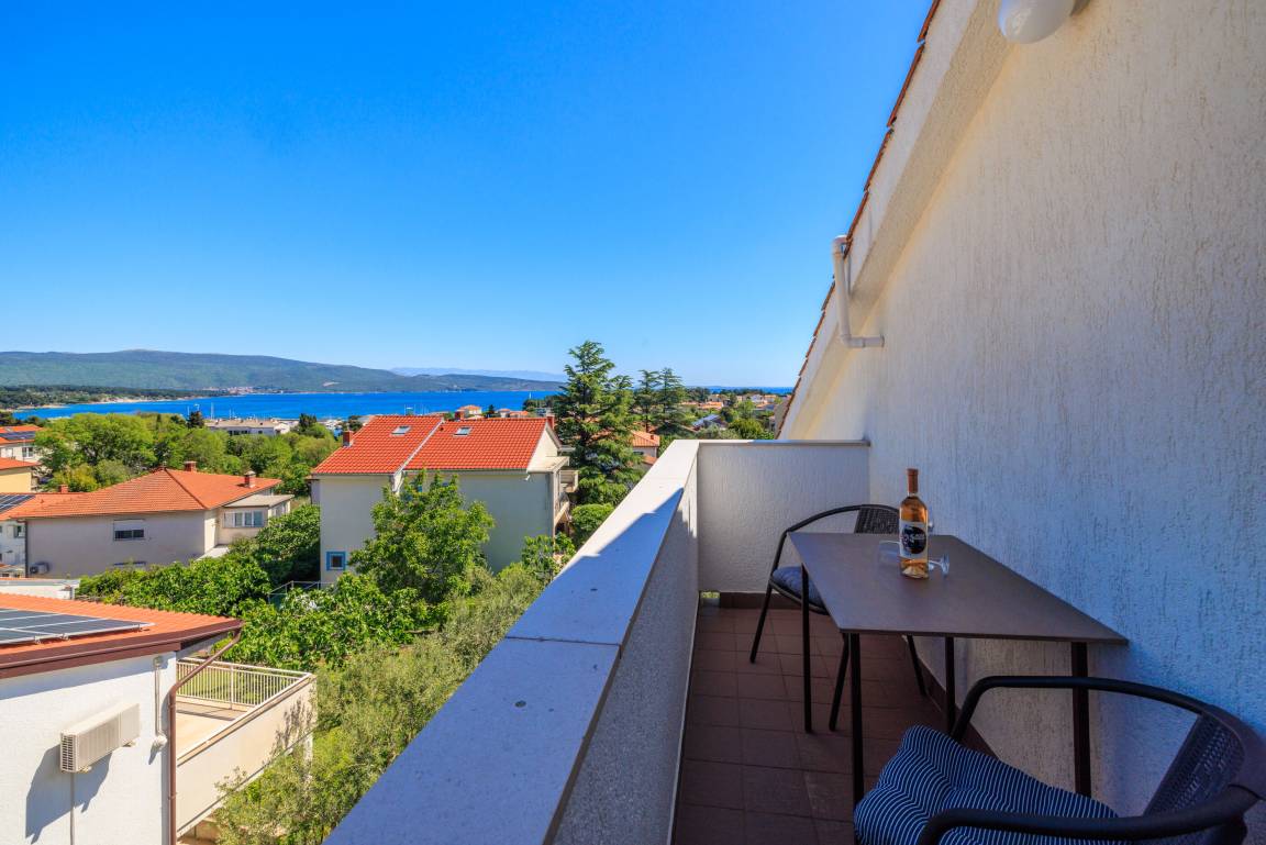 40 M² Ferienwohnung ∙ 1 Schlafzimmer ∙ 2 Gäste - Krk