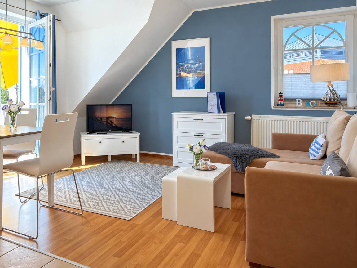 46 m&sup2; Ferienwohnung 1 Schlafzimmer 3 G&auml;ste