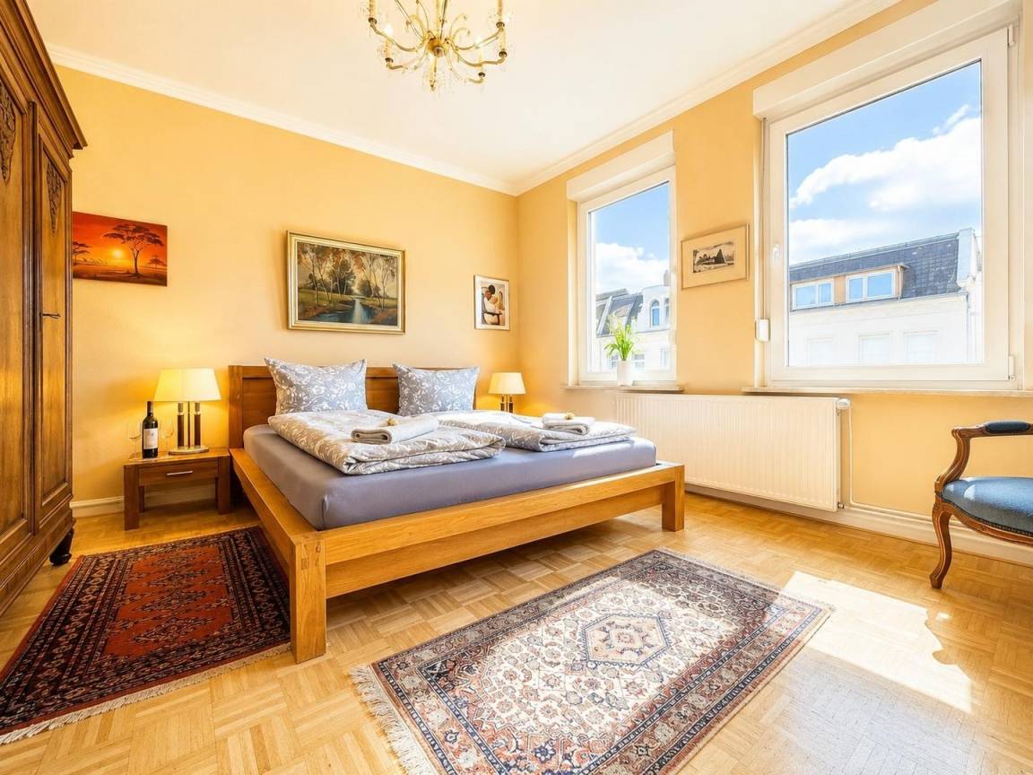 30 m&sup2; Ferienwohnung 2 Schlafzimmer 6 G&auml;ste
