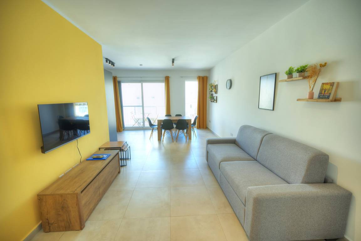 75 M² Appartamento Vacanza ∙ 1 Camera Da Letto ∙ 6 Ospiti - La Valetta
