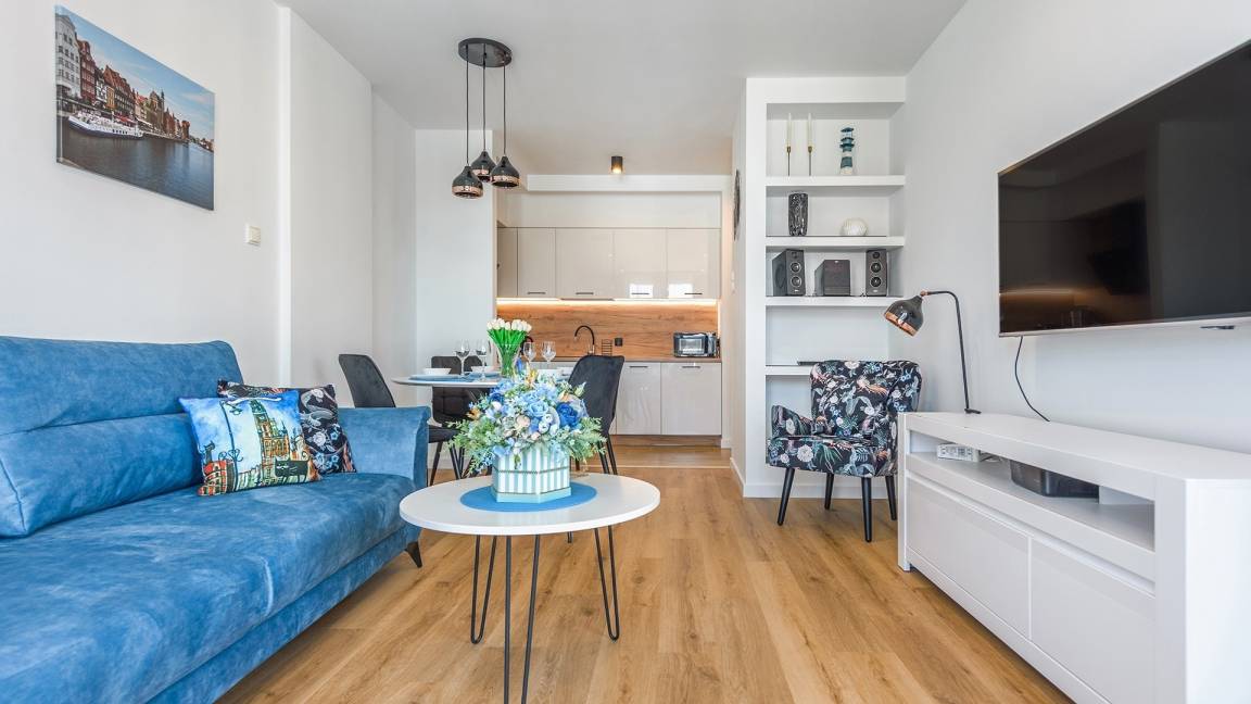 48 m² Ferienwohnung ∙ 1 Schlafzimmer ∙ 4 Gäste – Bild 2