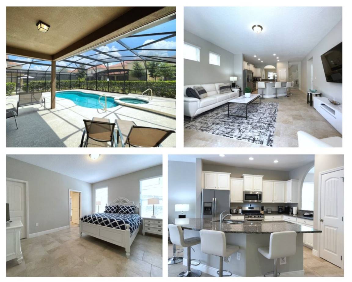 263 M² Maison De Vacances ∙ 5 Chambres ∙ 10 Personnes - Davenport, FL