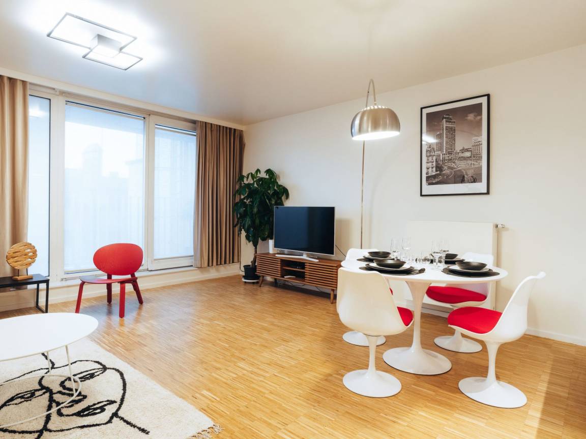 95 M² アパートメント ∙ 寝室: 2 ∙ ゲスト4 人 - ベルギー ブリュッセル