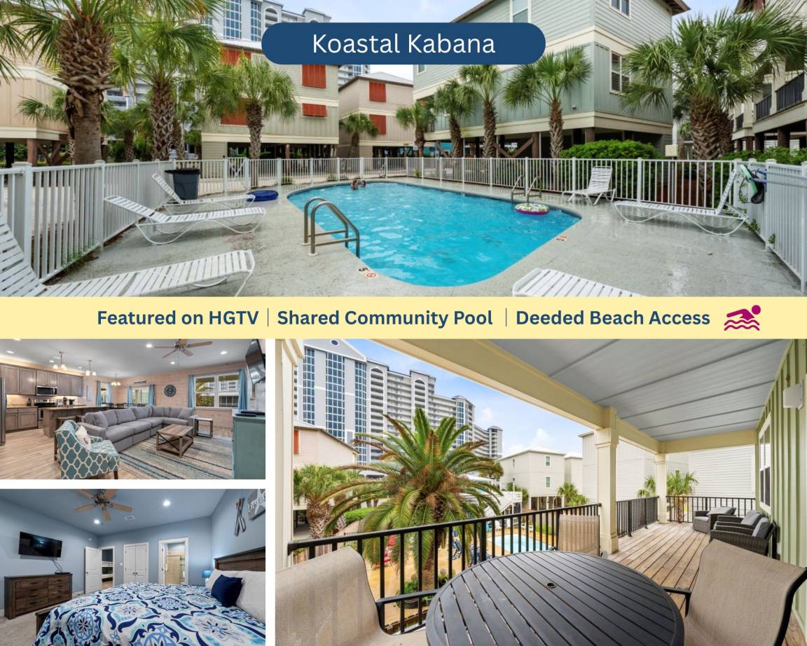 172 M² House ∙ 3 Bedrooms ∙ 10 Guests - Gulf Shores, AL