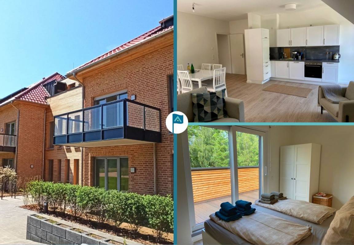 91 M² Ferienwohnung ∙ 2 Schlafzimmer ∙ 6 Gäste - Langeneß