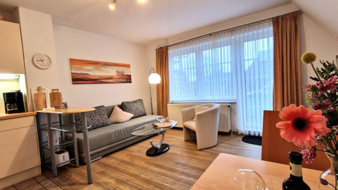 45 M² Ferienwohnung ∙ 1 Schlafzimmer ∙ 2 Gäste - Norden