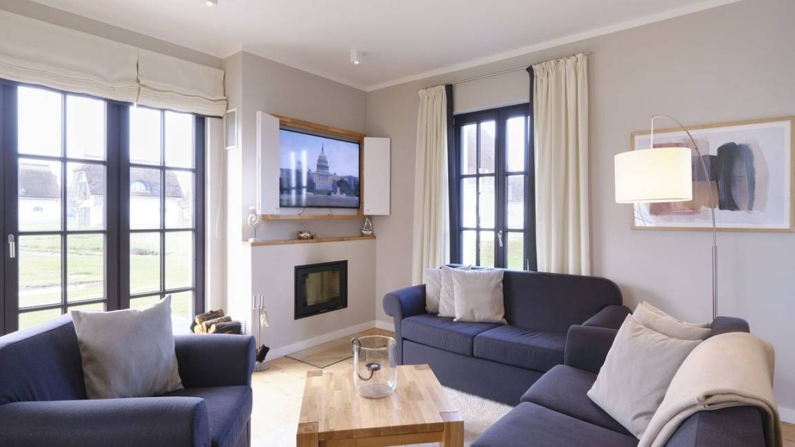 140 M² Ferienhaus ∙ 3 Schlafzimmer ∙ 8 Gäste - Hiddensee