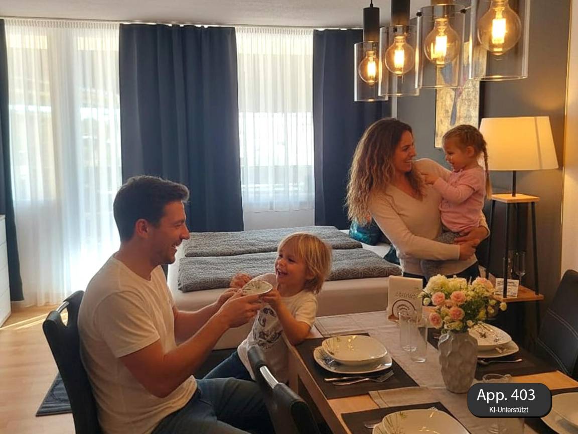 37 M² Ferienwohnung ∙ 1 Schlafzimmer ∙ 5 Gäste - Sankt Englmar