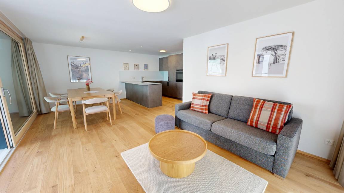 67 M² Ferienwohnung ∙ 1 Schlafzimmer ∙ 4 Gäste - Saas-Fee