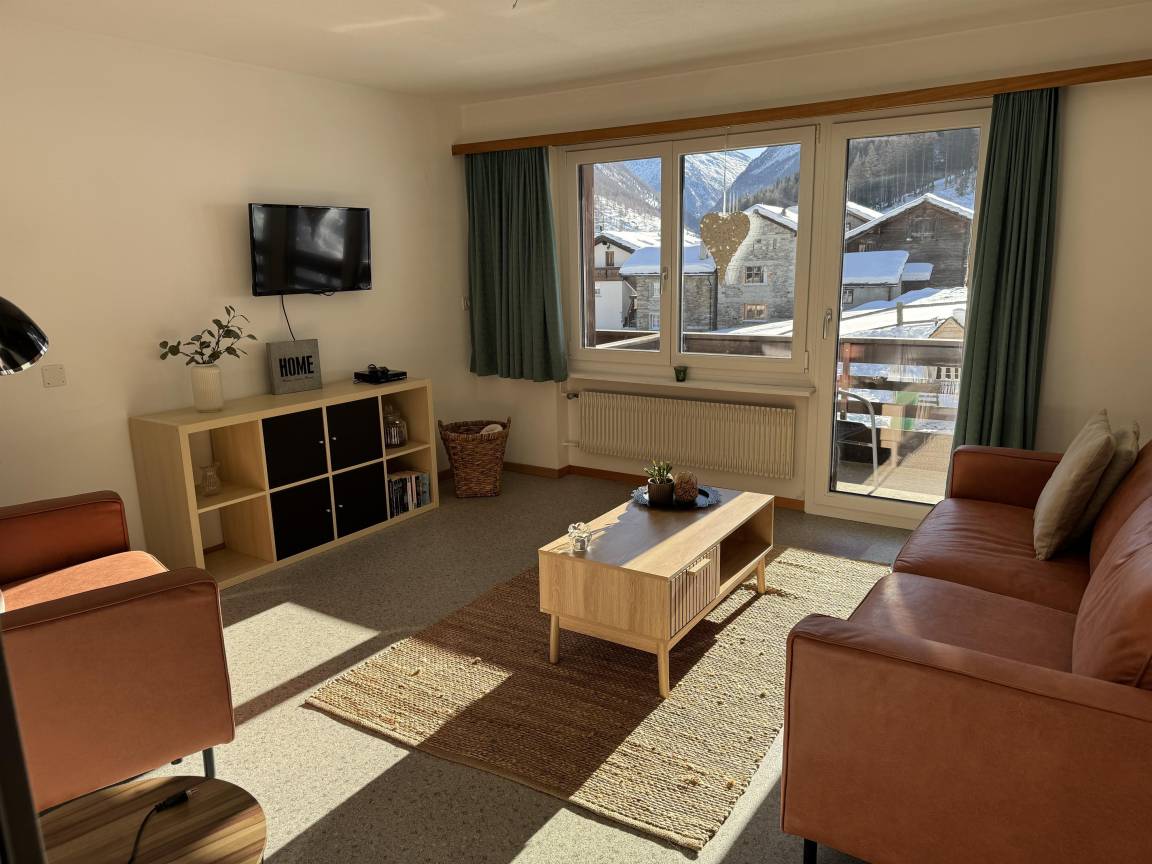 55 M² Ferienwohnung ∙ 2 Schlafzimmer ∙ 4 Gäste - Saas-Grund