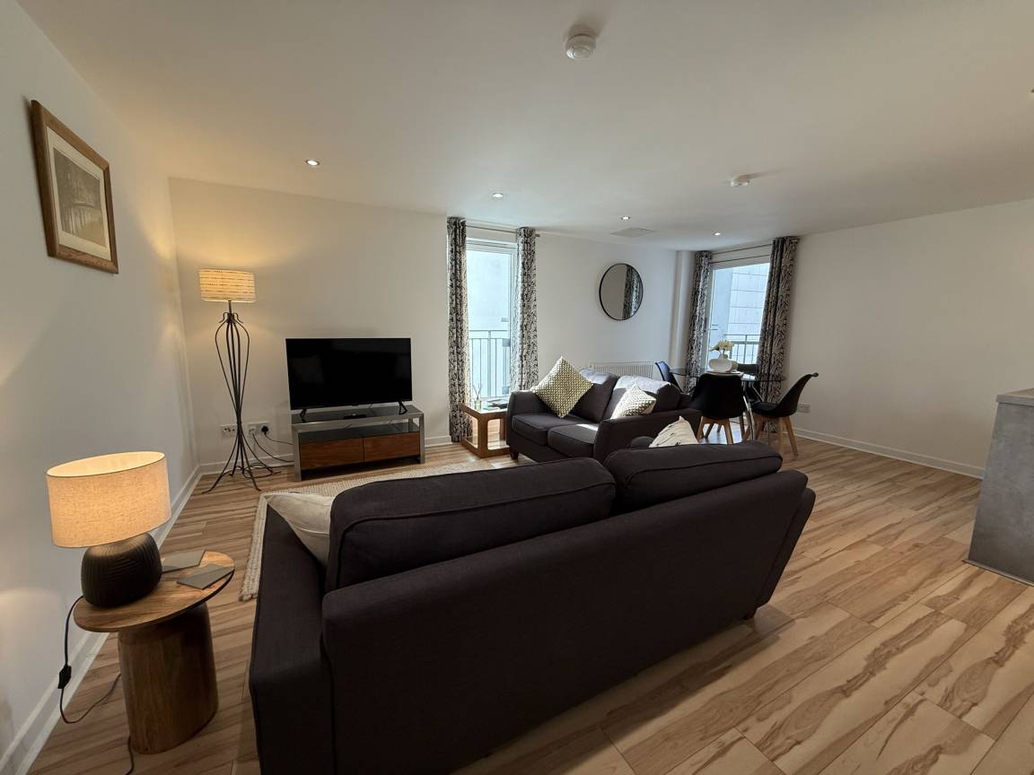 60 M² Apartamento ∙ 1 Quarto ∙ 2 Hóspedes - Glasgow