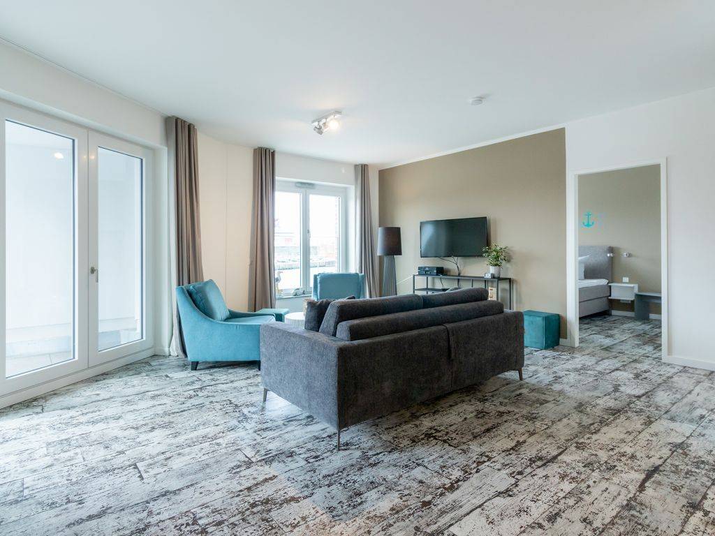 100 M² Ferienwohnung ∙ 2 Schlafzimmer ∙ 6 Gäste - Wismar