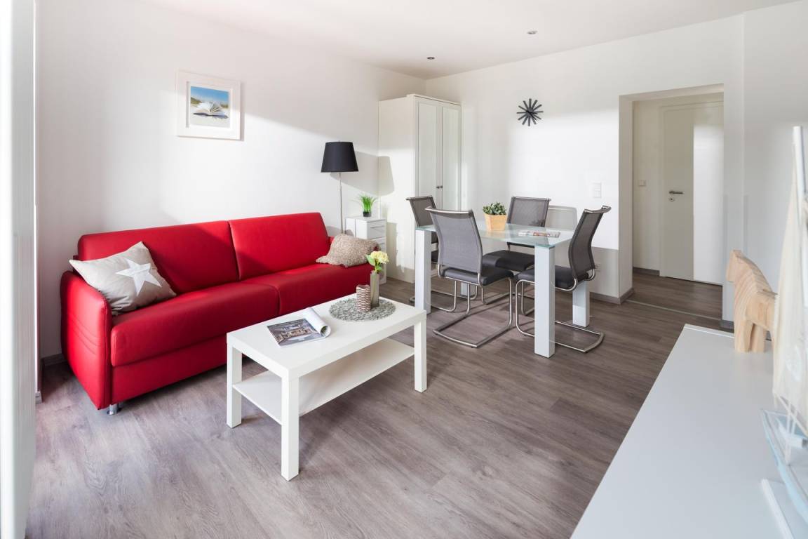 30 M² Ferienwohnung ∙ 1 Schlafzimmer ∙ 4 Gäste - Norderney