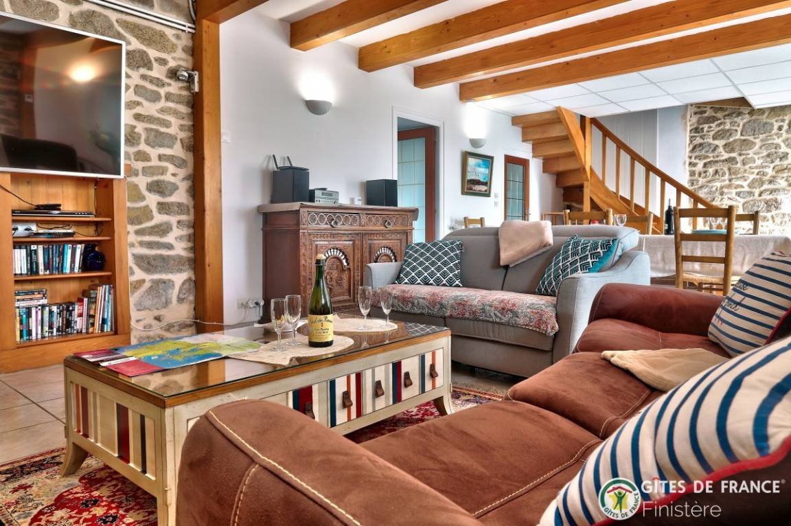130 m² Gîte ∙ 2 Schlafzimmer ∙ 4 Gäste – Bild 4