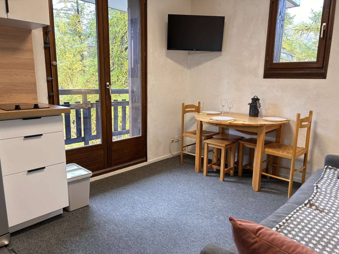 28 M² Apartamento ∙ 1 Quarto ∙ 6 Hóspedes - Risoul