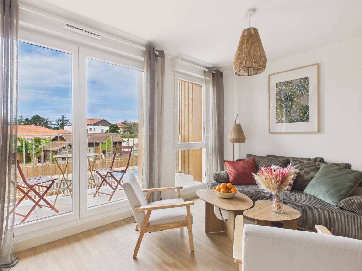 50 M² Ferienwohnung ∙ 2 Schlafzimmer ∙ 6 Gäste - Biscarrosse