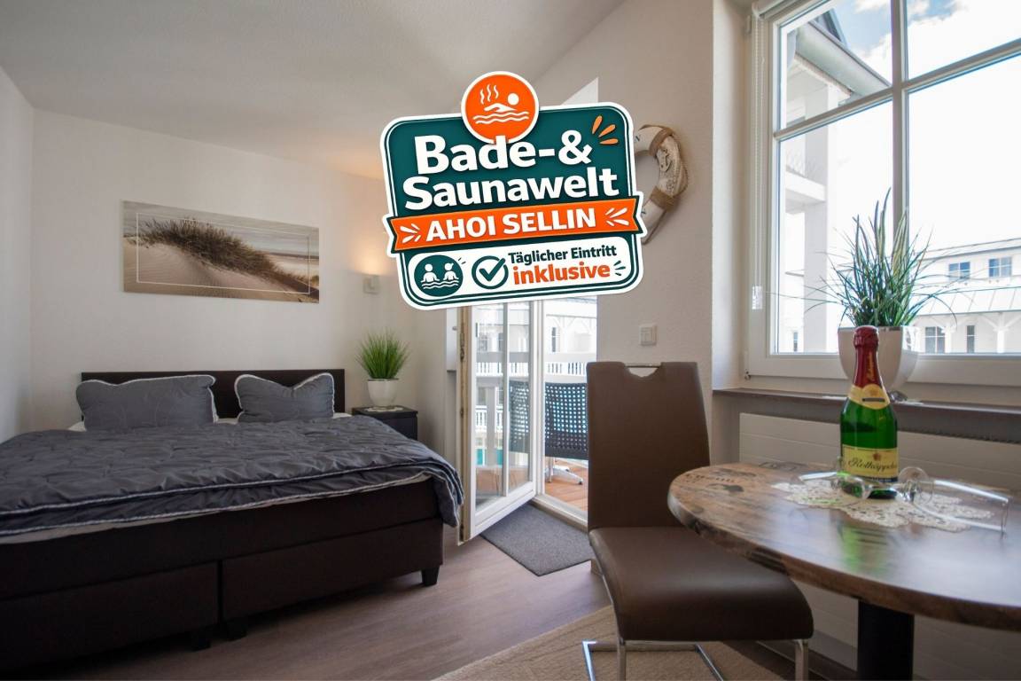 21 m&sup2; Ferienwohnung 1 Schlafzimmer 2 G&auml;ste