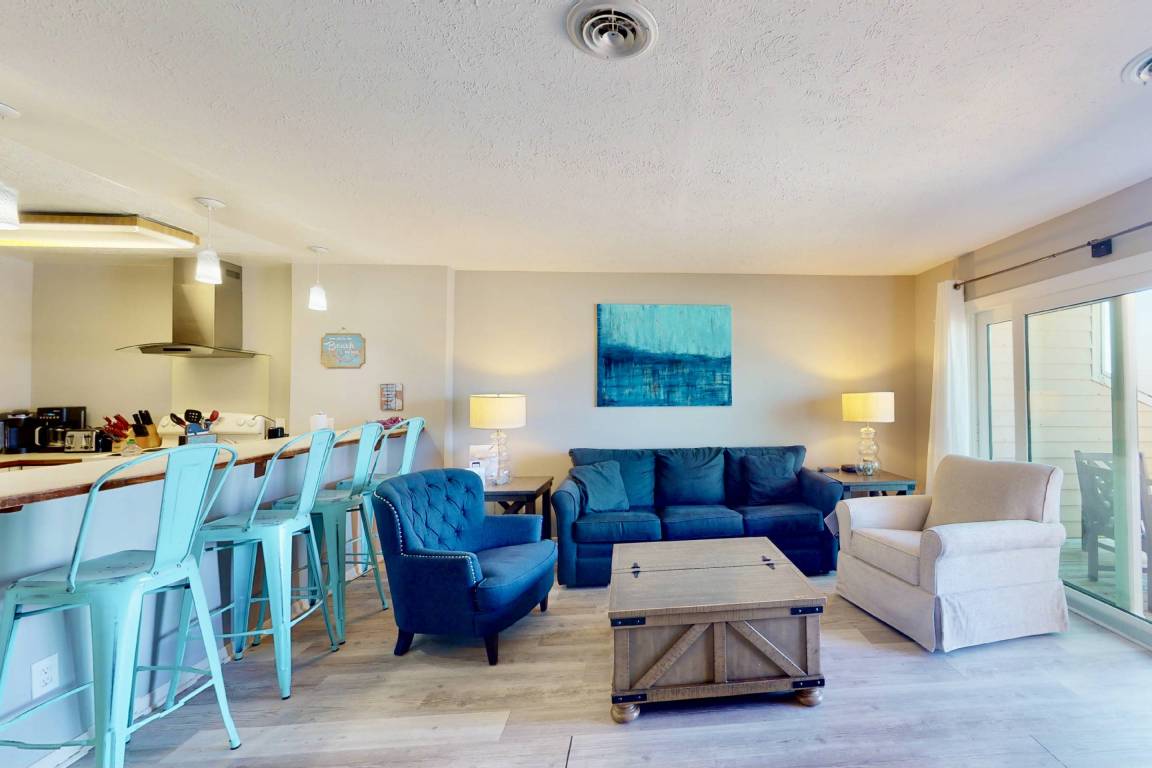 126 M² Condo ∙ 3 Bedrooms ∙ 10 Guests - North Carolina Aquarium at Fort Fisher, Kure Beach