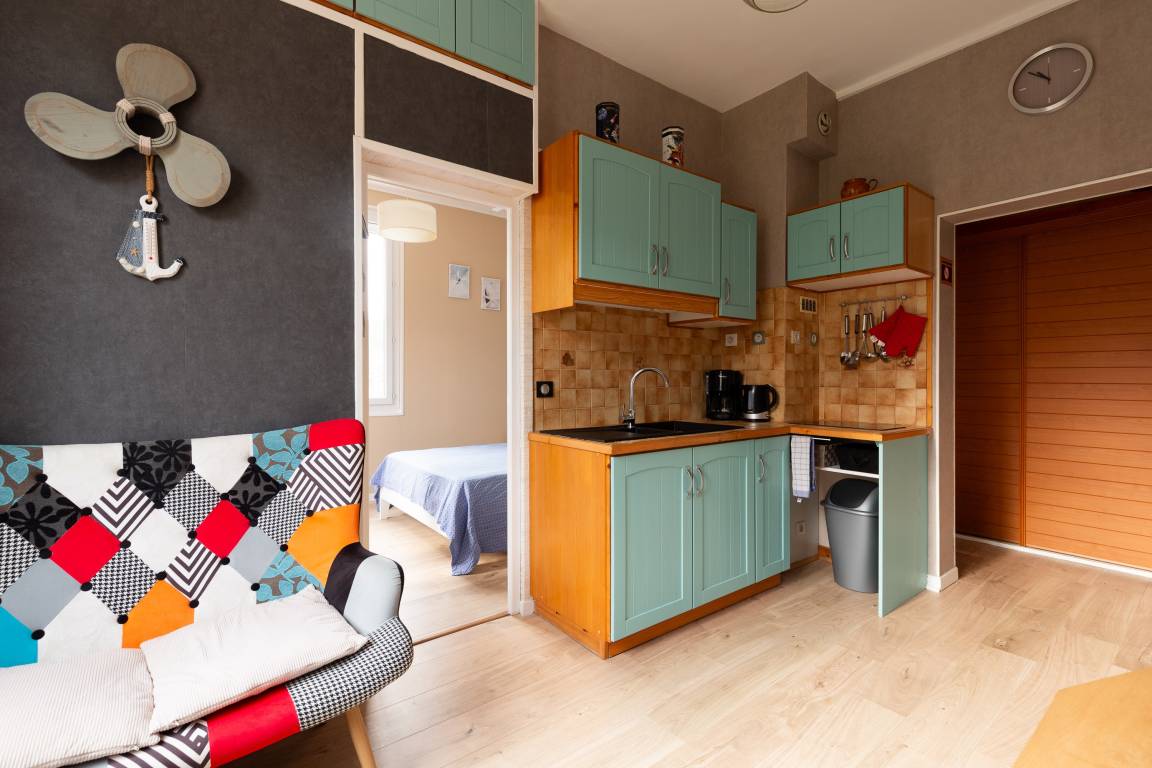 32 M² Apartament ∙ 1 Sypialnia ∙ 2 Gości - Fécamp