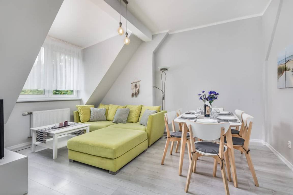 64 M² Apartment ∙ 3 Bedrooms ∙ 6 Guests - Kołobrzeg