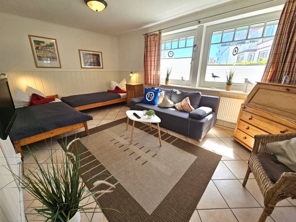 40 m&sup2; Ferienwohnung 1 Schlafzimmer 3 G&auml;ste