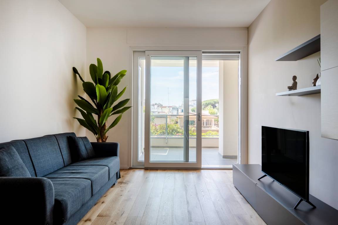 83 M² Apartament ∙ 2 Sypialnie ∙ 5 Gości - Bari