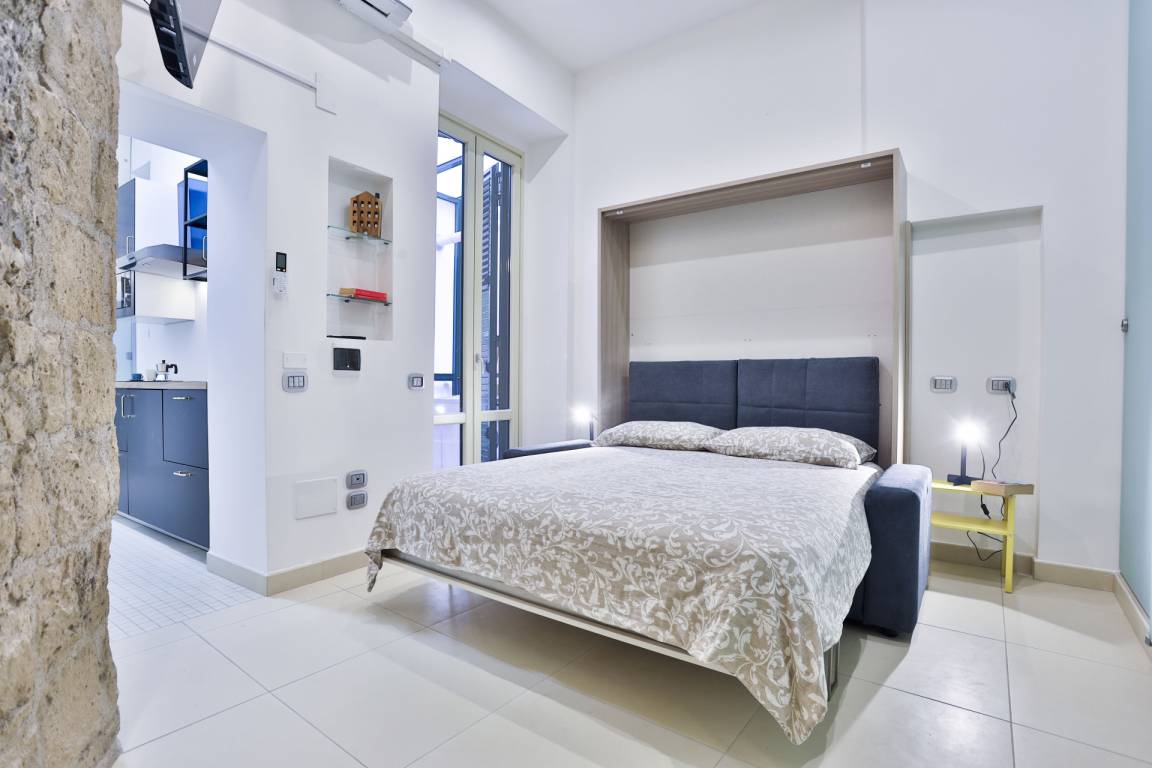 20 M² Apartment ∙ 1 Bedroom ∙ 2 Guests - Salerno